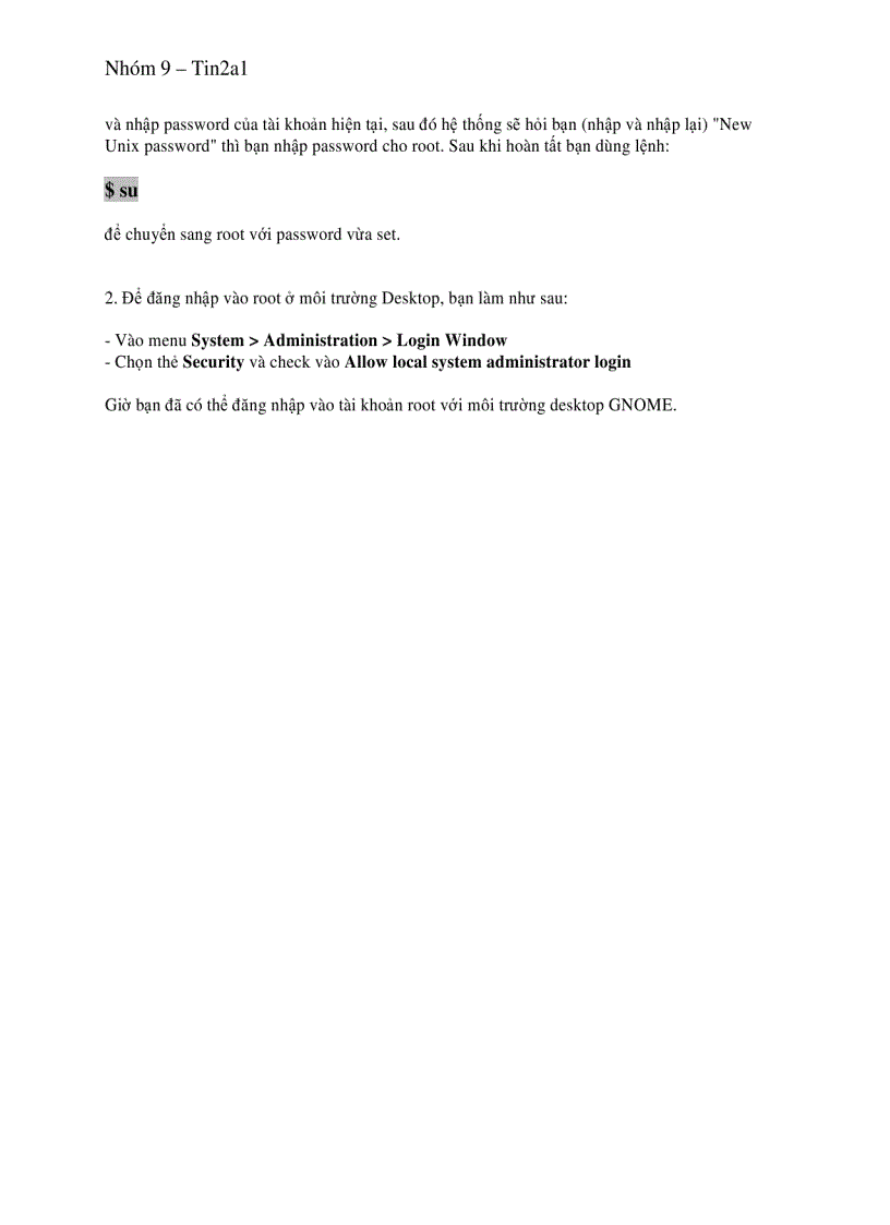 image for page SHELL VÀ CÁC LENH SHELL Căn BảN