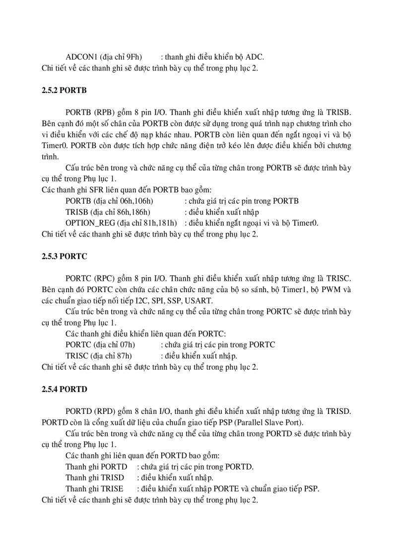 image for page Lập trình vi xử lí