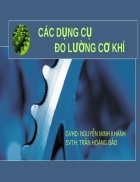 Các dụng cụ đo lường cơ khí