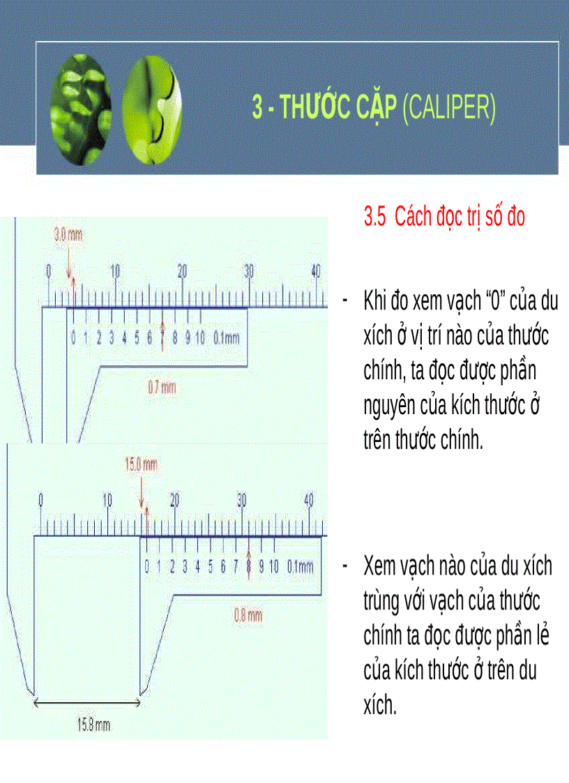 image for page Các dụng cụ đo lường cơ khí