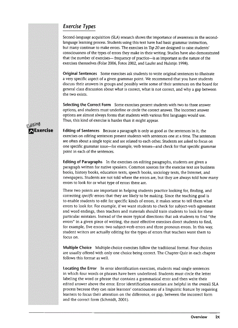 image for page Top 20 Great grammar for great writing