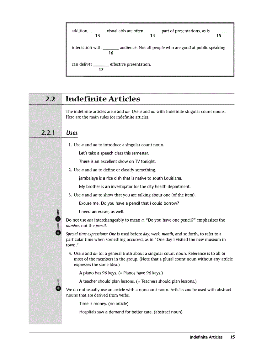 image for page Top 20 Great grammar for great writing