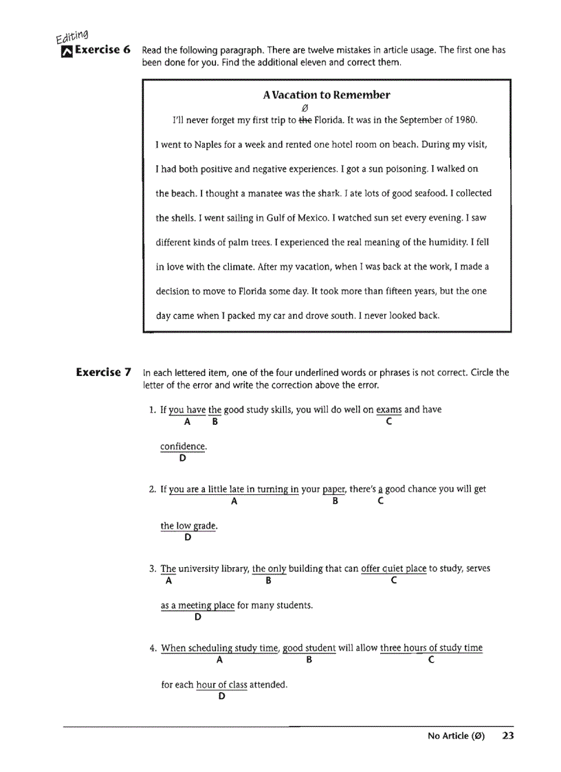 image for page Top 20 Great grammar for great writing