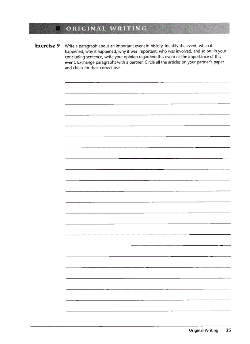 image for page Top 20 Great grammar for great writing