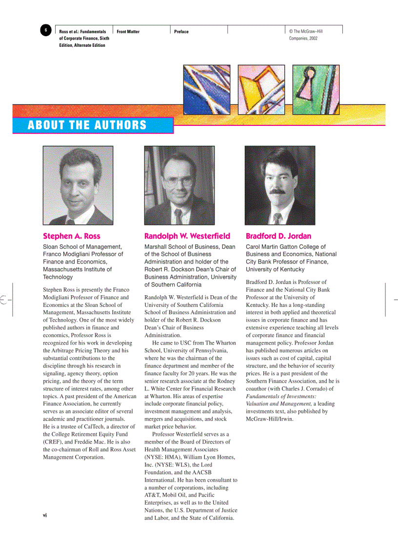 image for page Fundamentals Of Corporate Finance