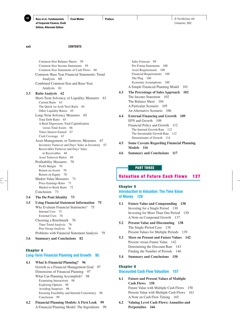 image for page Fundamentals Of Corporate Finance