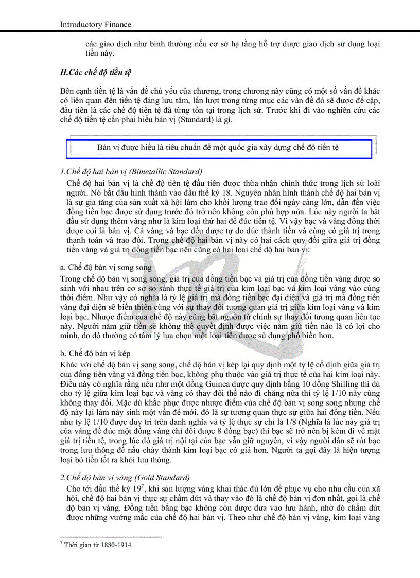 image for page Đề cương bài giảng tham khảo Môn Lý thuyết tài chính