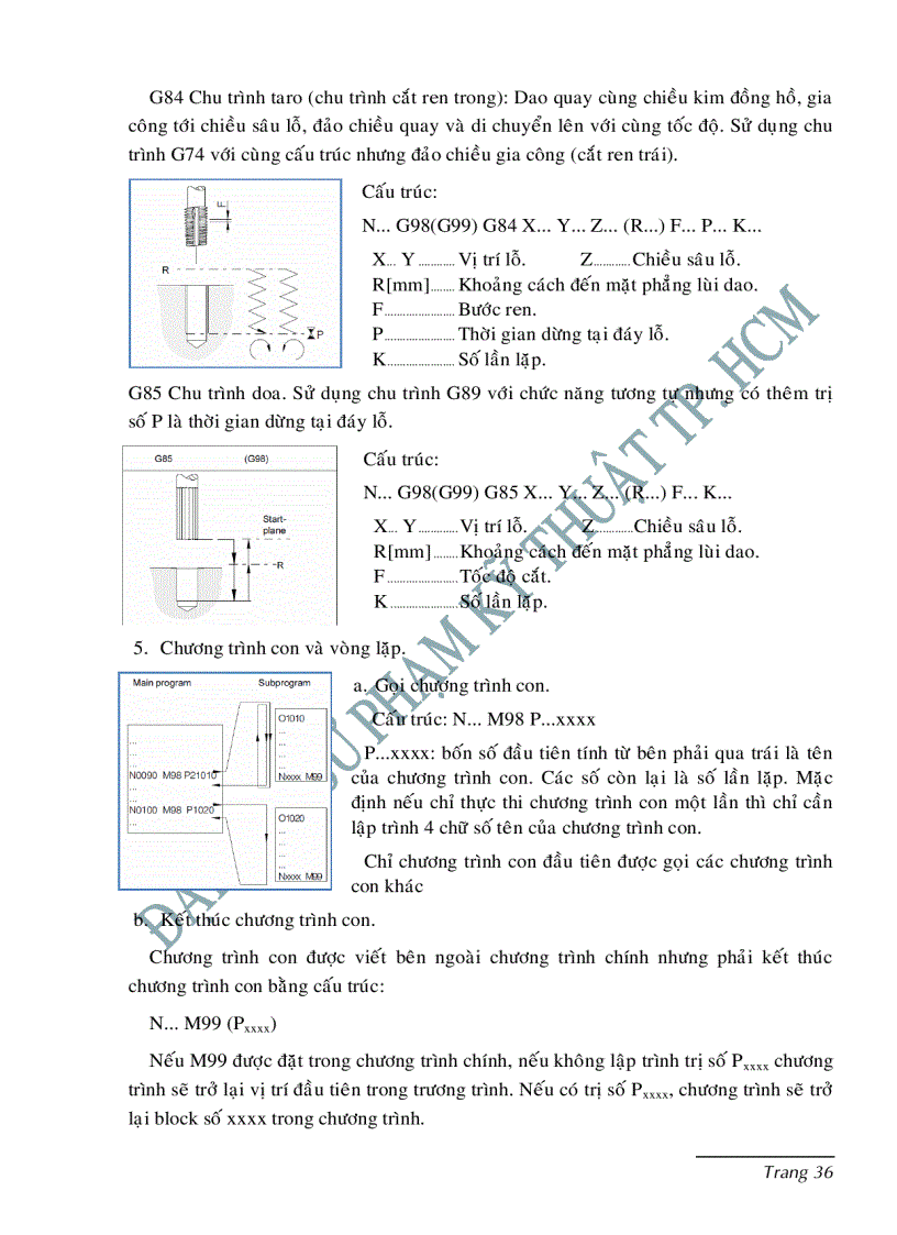 image for page Lập trình phay hệ điều khiển fanuc