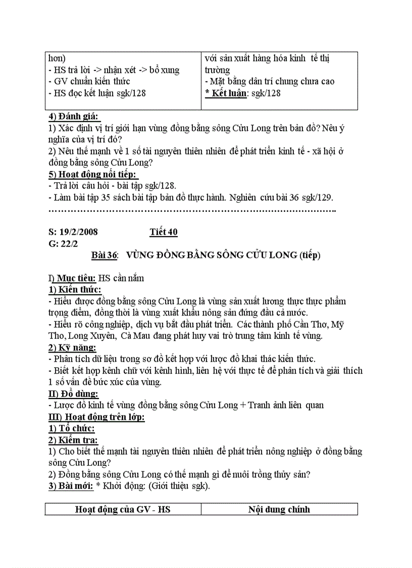 image for page Địa lý VÙNG ĐỒNG BẰNG SÔNG CỬU LONG