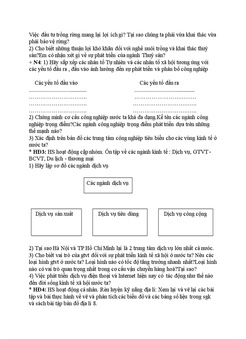 image for page Địa lý ÔN TẬP TỪ BÀI 1 ĐẾN BÀI 16