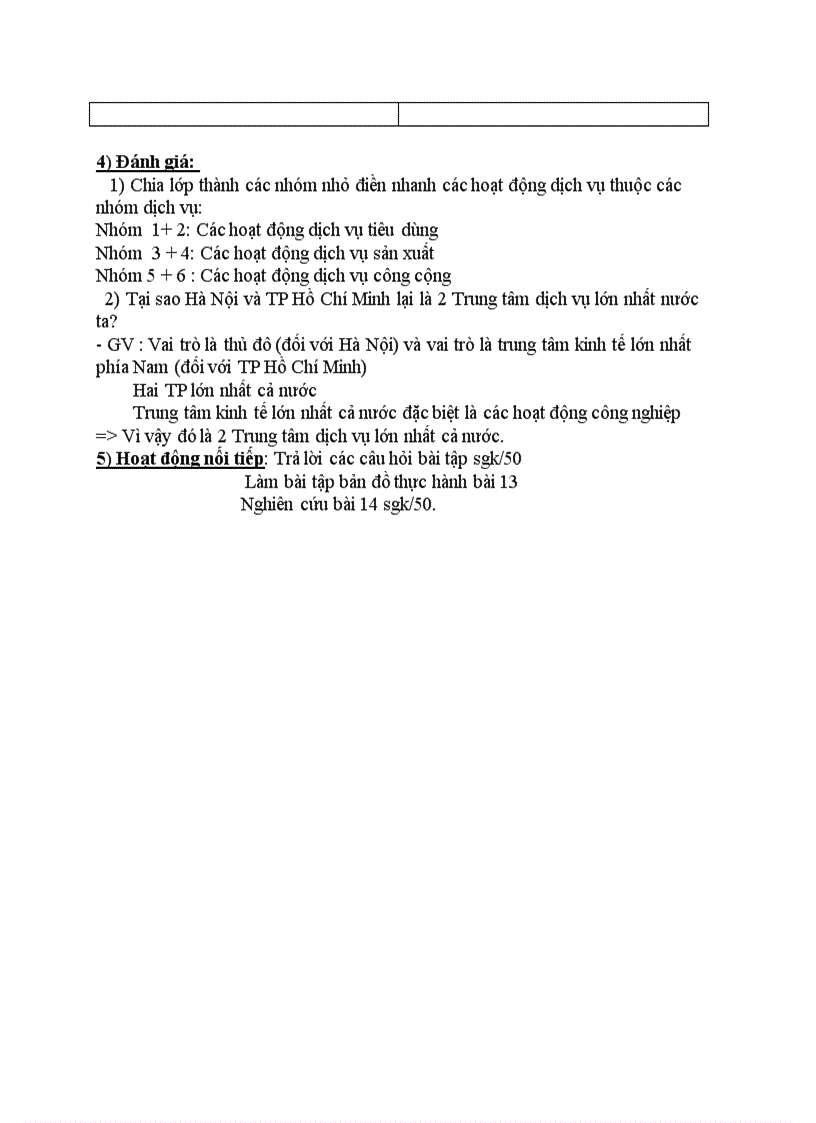 image for page Địa lý VAI TRÒ ĐẶC ĐIỂM PHÁT TRIỂN VÀ PHÂN BỐ CỦA NGÀNH DỊCH VỤ