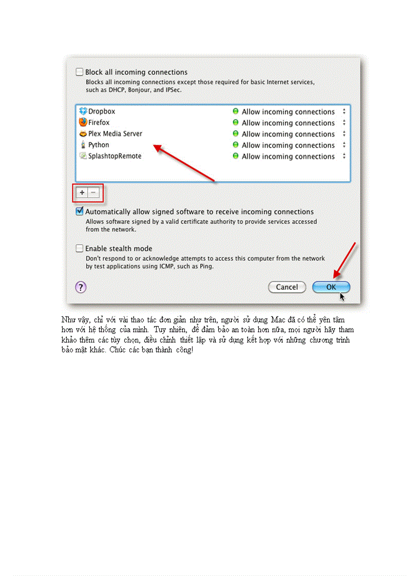 image for page Kích hoạt chế độ Firewall trong Mac OS X Snow Leopard