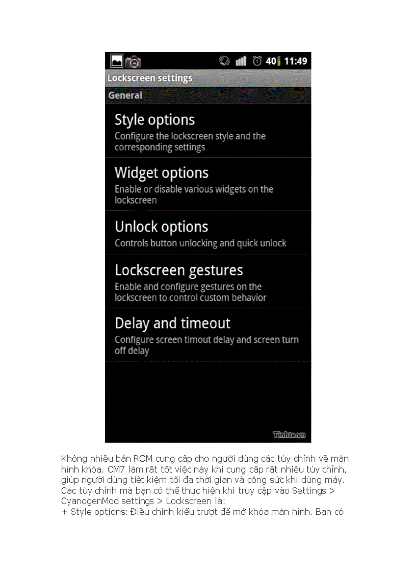 image for page Thủ thuật dành cho ROM CyanogenMod 7