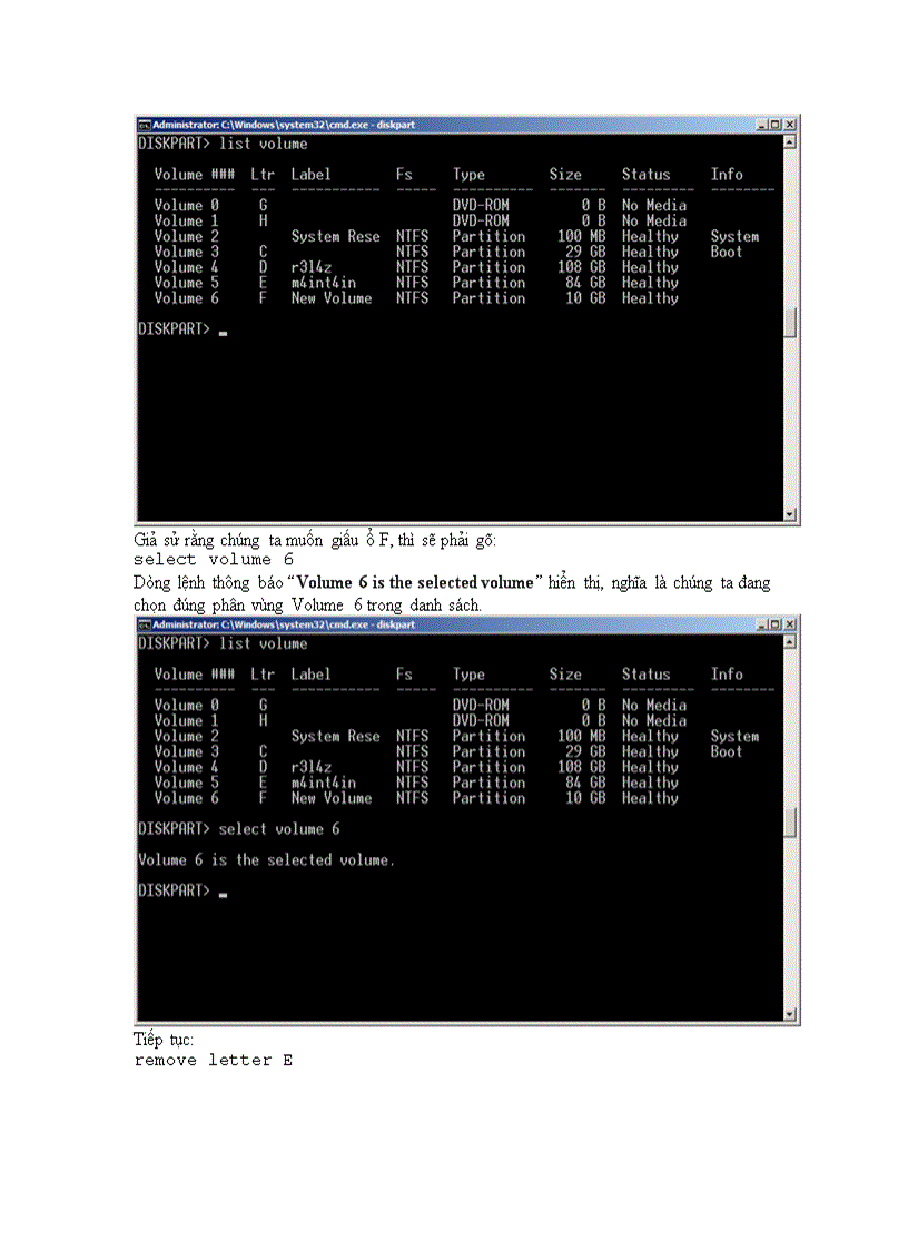 image for page Giấu các phân vùng ổ đĩa trong Windows