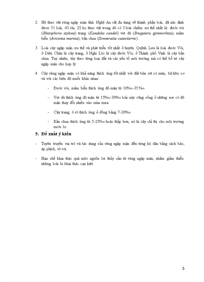 image for page Hiện trạng rừng ngập mặn ở khu vực cửa sông ven biển tỉnh Nghệ An