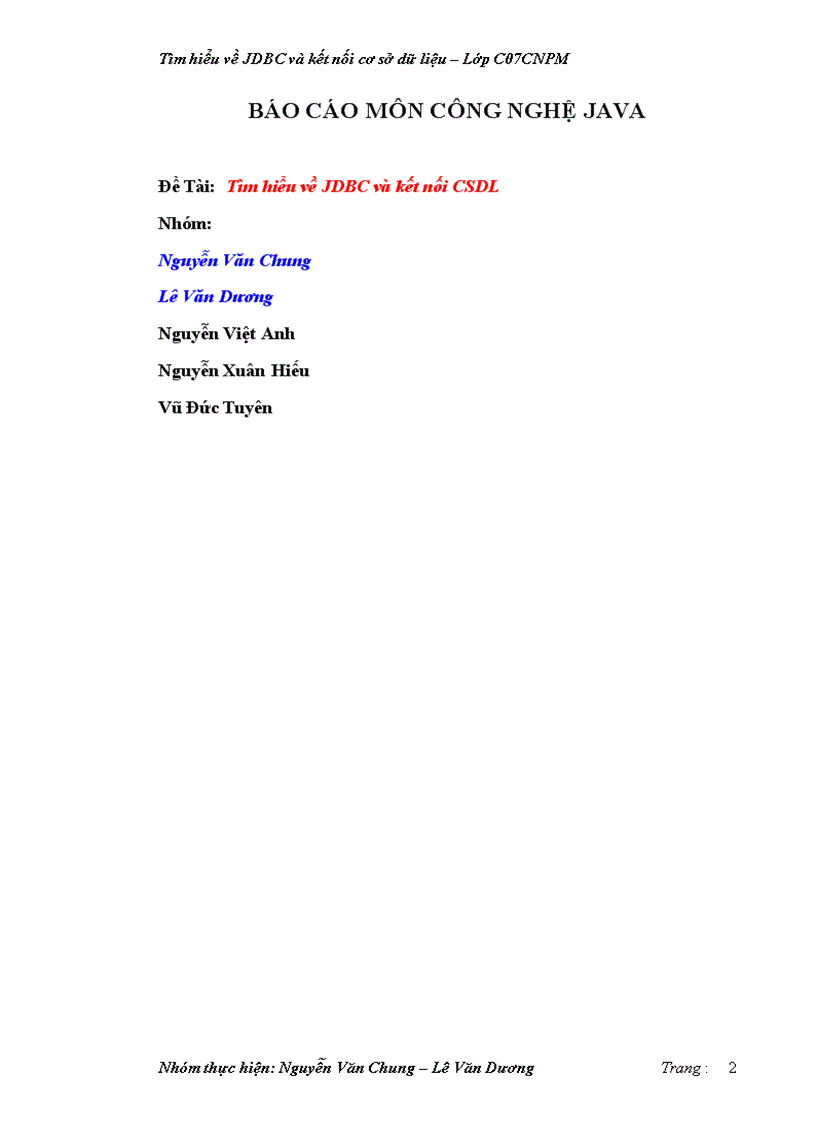 image for page Công nghệ java