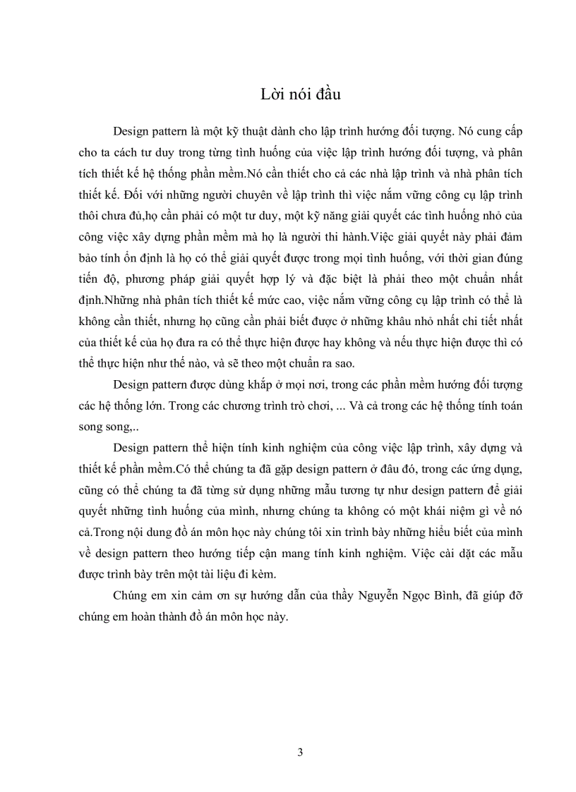 image for page Các mẫu design pattern