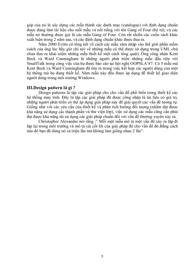 image for page Các mẫu design pattern