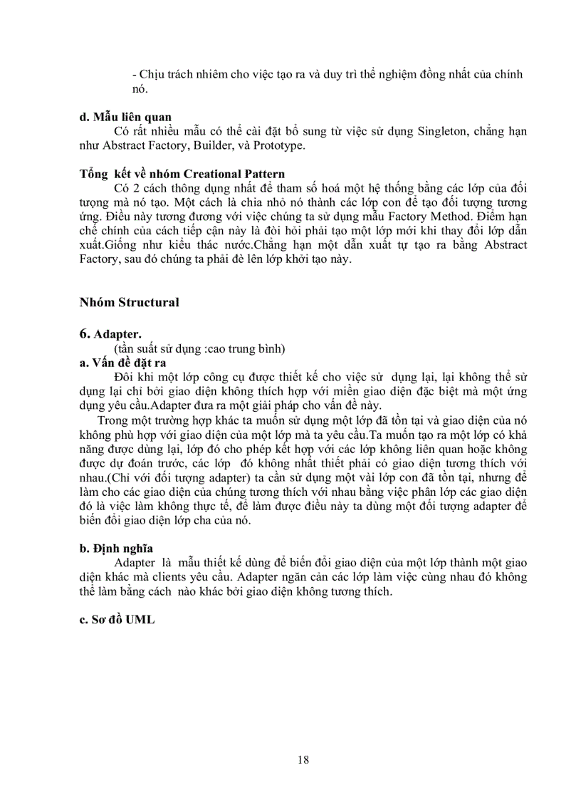 image for page Các mẫu design pattern