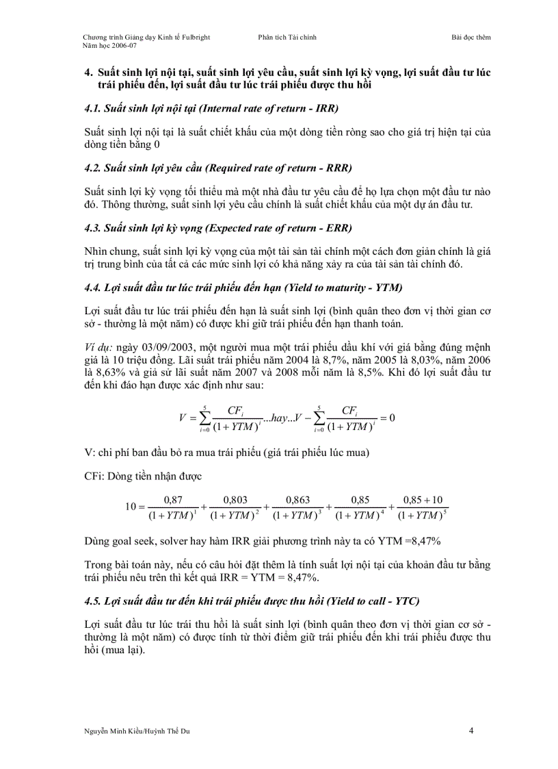 image for page Hiểu thêm về một số thuật ngữ tài chính