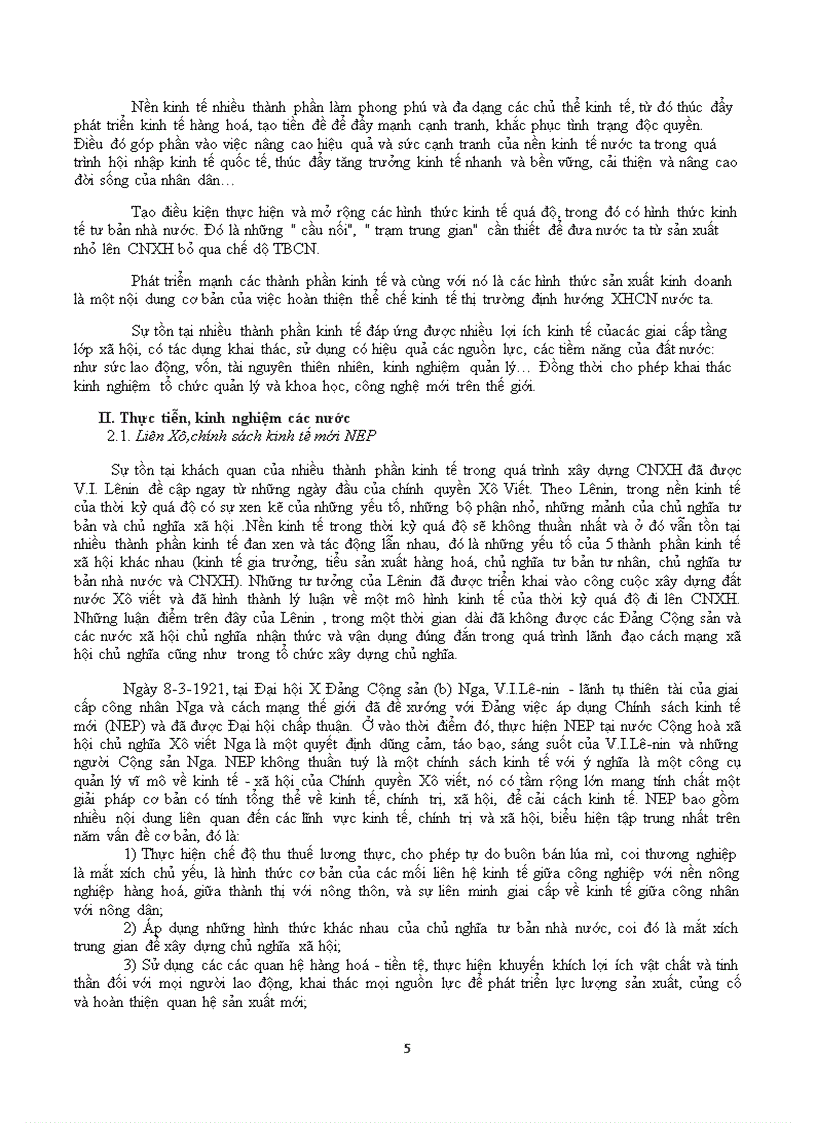 image for page Tại sao Hồ Chí Minh chủ trương thực hiện cơ cấu kinh tế hàng hóa nhiều thành phần trong thời kì quá độ lên chủ nghĩa xã hội