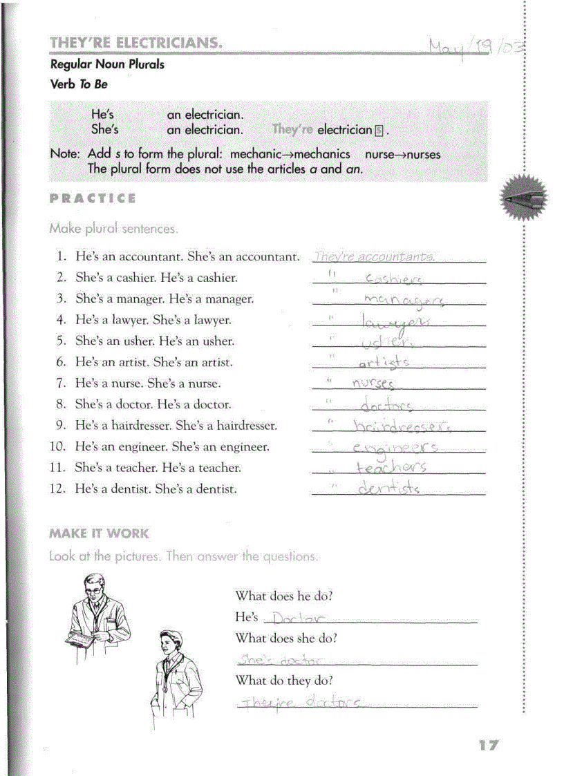 image for page GrammarWork 1 Breyer