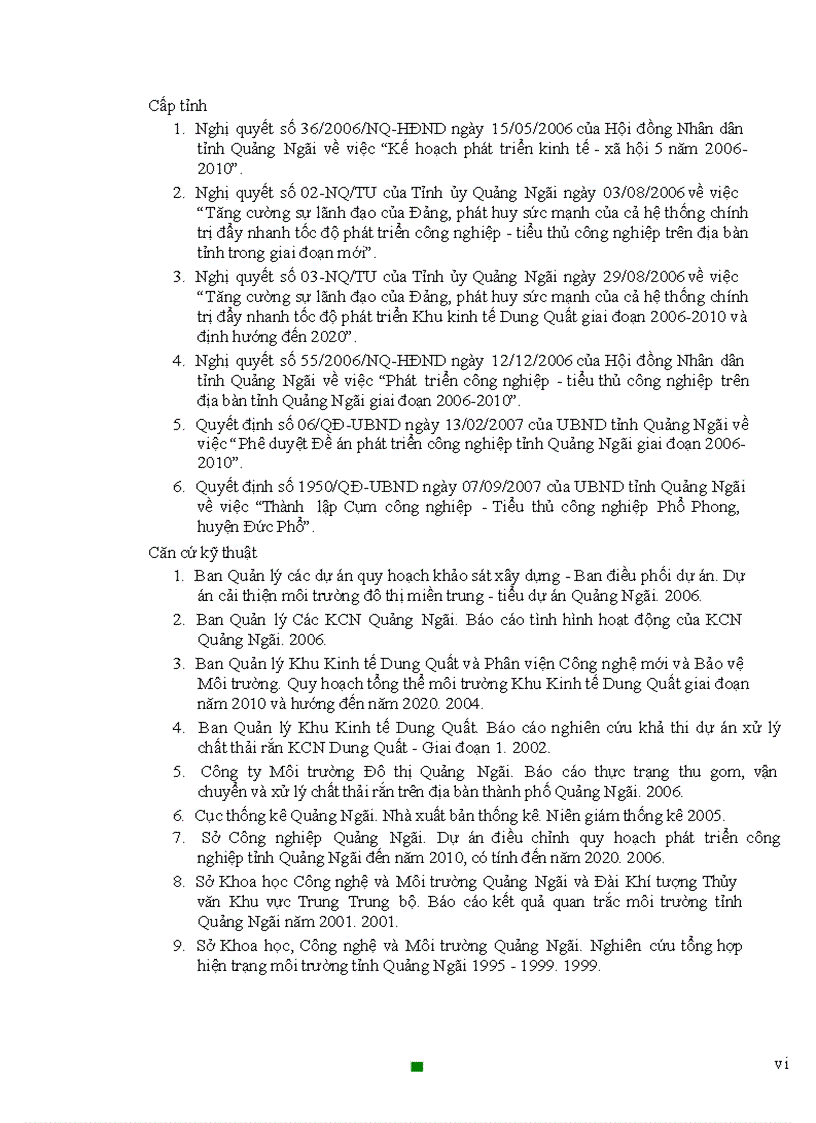 image for page Xây dựng kế hoạch bảo vệ môi trường tỉnh quảng ngãi giai đoạn 2006 2010 và định hướng đến 2020