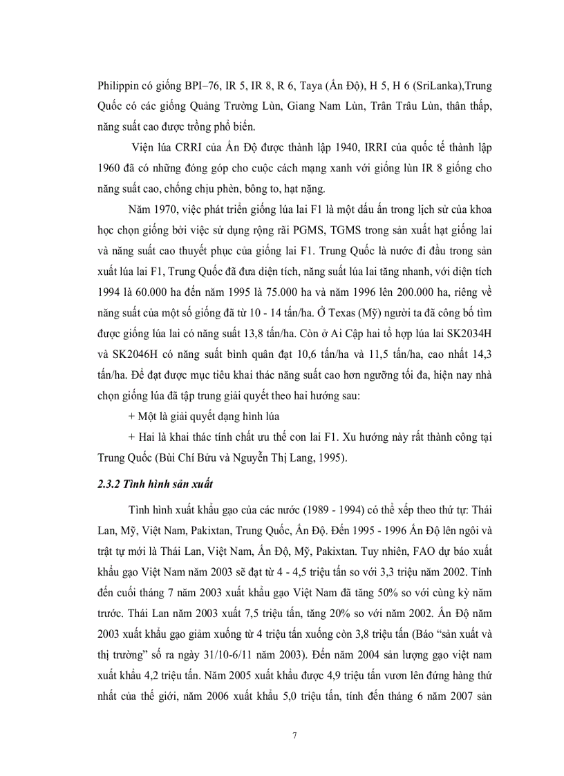 image for page Khảo sát đặc điểm nông học và năng suất của 7 giống lúa thuần trong vụ Đông Xuân 2008 2009 tại xã Đại Hải huỵên Kế Sách tỉnh Sóc Trăng