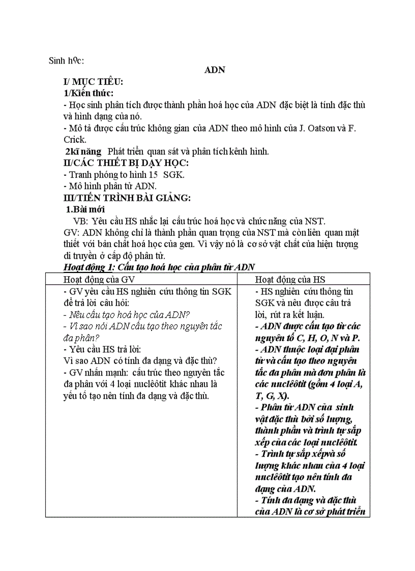 image for page Sinh học ADN