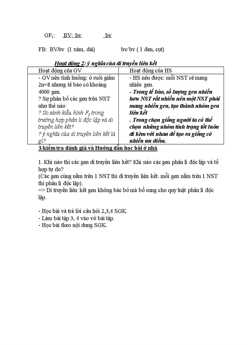 image for page Sinh học DI TRUYỀN LIÊN KẾT