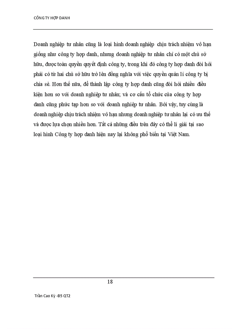 image for page Phân tích khái niệm đặc điểm va bộ máy của công ty hợp danh