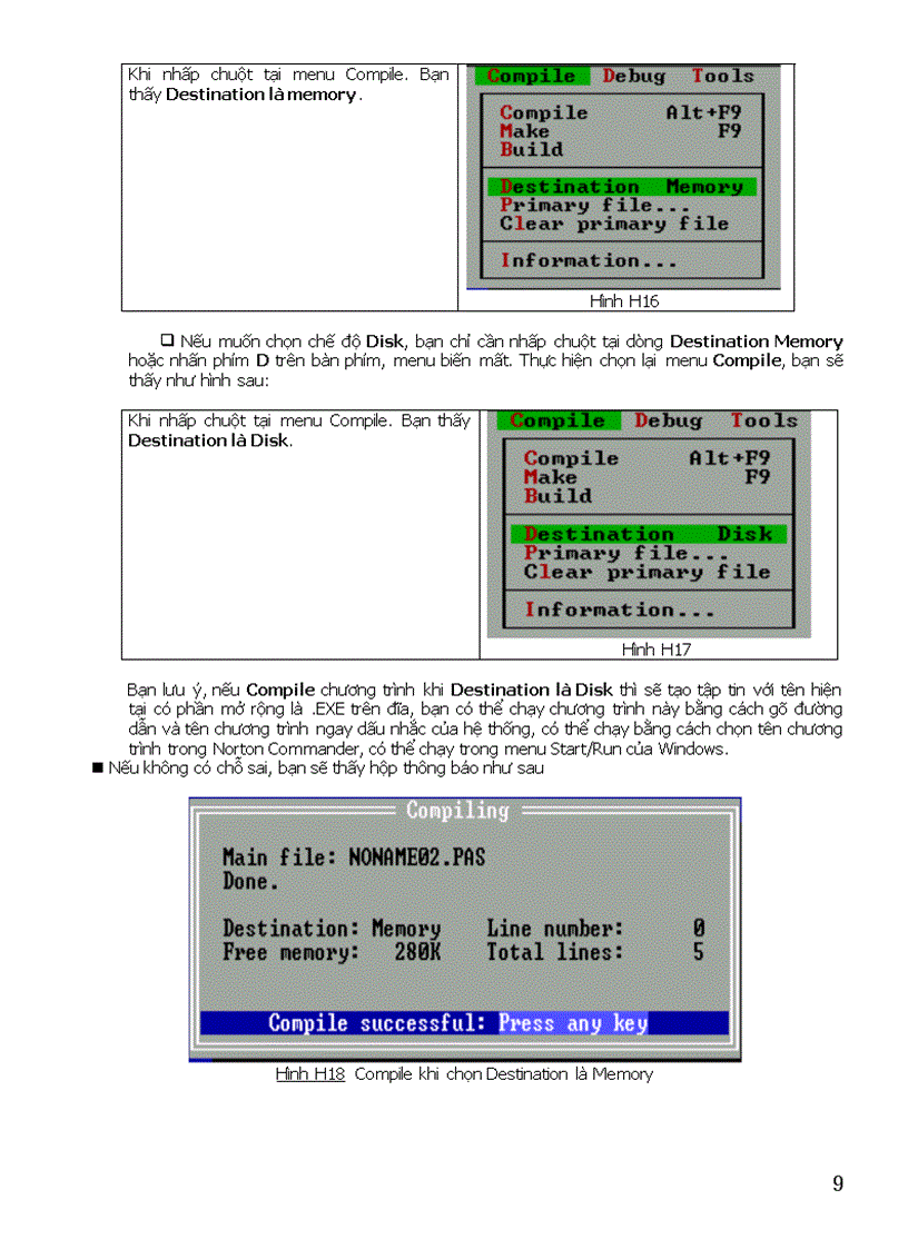 image for page Tin học GIỚI THIỆU CHƯƠNG TRÌNH PASCAL