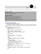 Tin học KIỂU DỮ LIỆU CÓ CẤU TRÚC ARRAY kiểu mảng