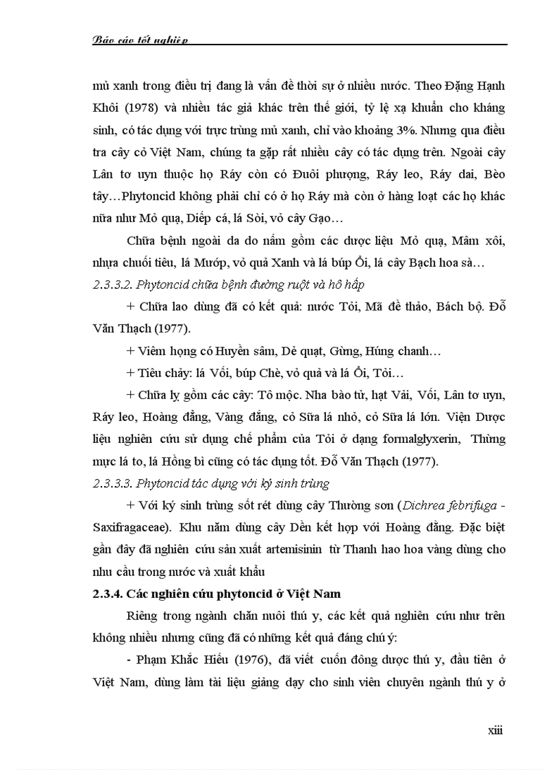 image for page Nghiên cứu sàng lọc và tìm kiếm một số loài thảo dược Việt Nam có hoạt tính kháng sinh nhằm chữa trị bệnh cho gia súc