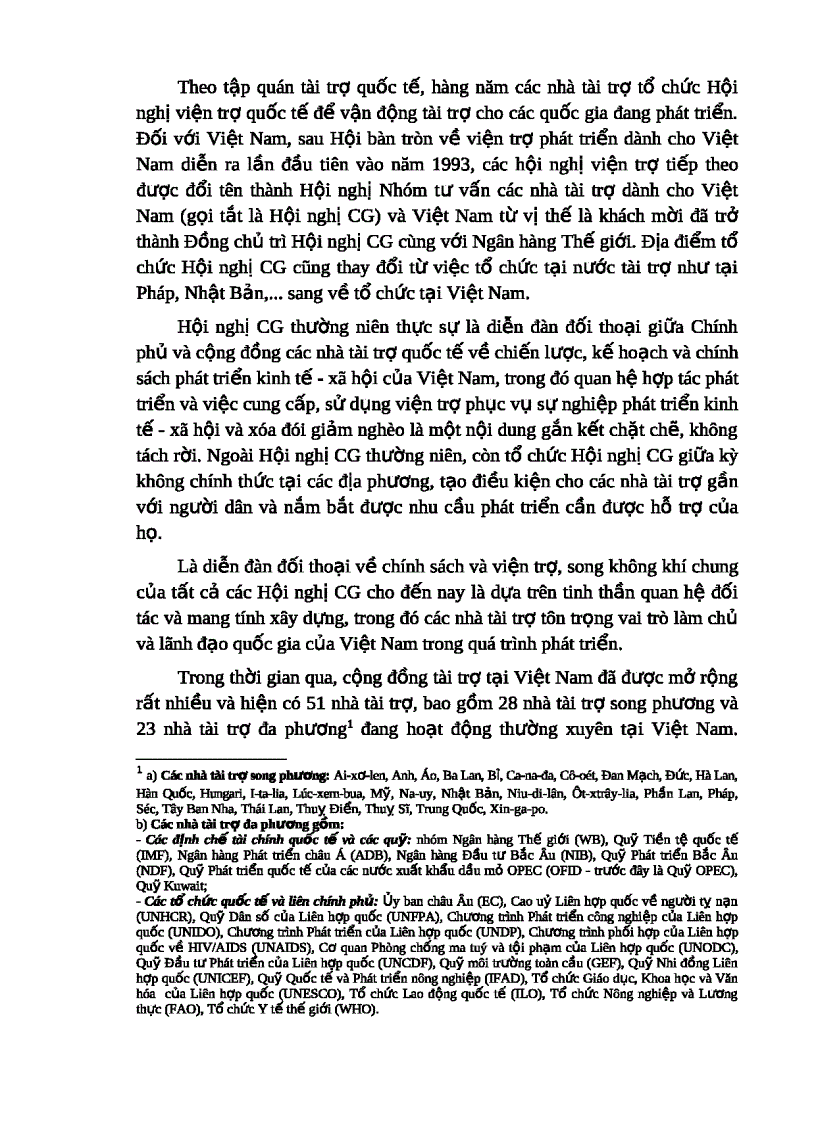 image for page Tổng quan về ODA ở việt nam trong 15 năm