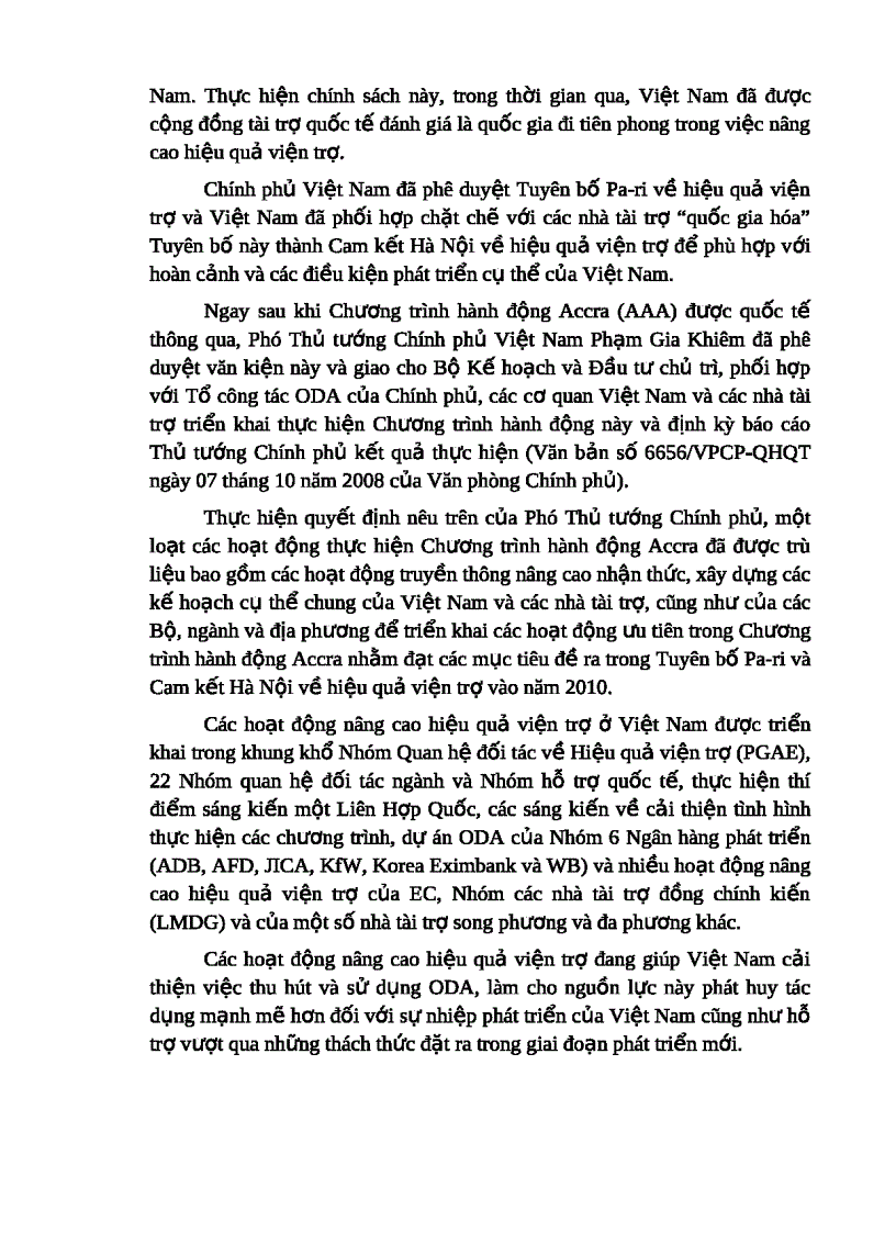 image for page Tổng quan về ODA ở việt nam trong 15 năm