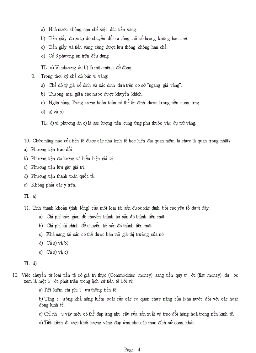 image for page Đề thi tài chính tiền tệ