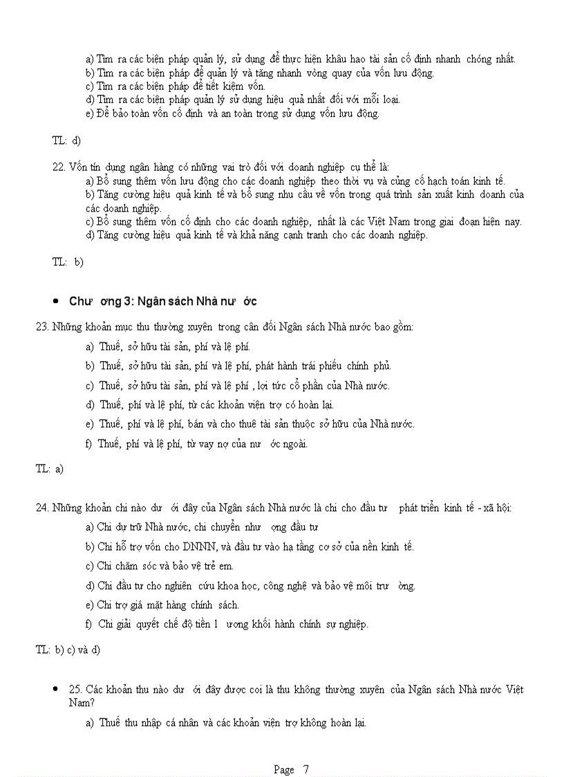 image for page Đề thi tài chính tiền tệ