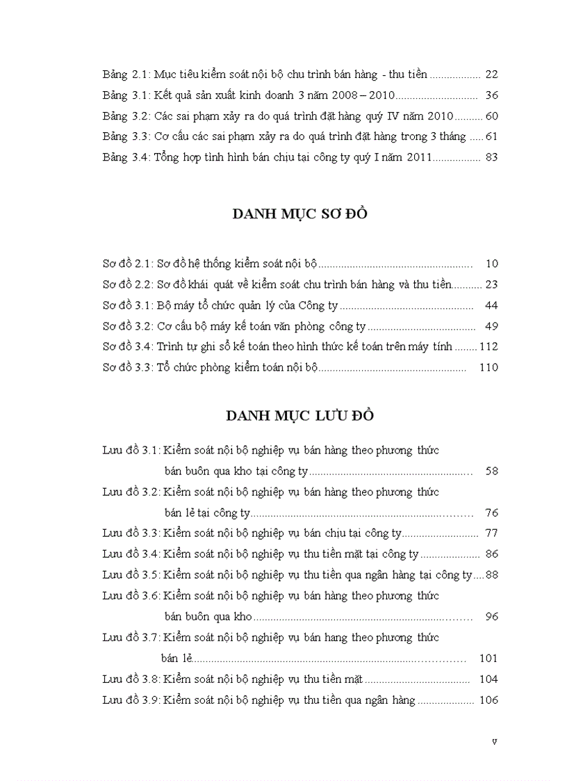 image for page Tìm hiểu hệ thống kiểm soát nội bộ chu trình bán hàng thu tiền tại công ty TNHH đầu tư phát triển Vân Long