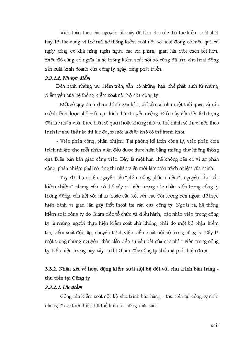 image for page Tìm hiểu hệ thống kiểm soát nội bộ chu trình bán hàng thu tiền tại công ty TNHH đầu tư phát triển Vân Long