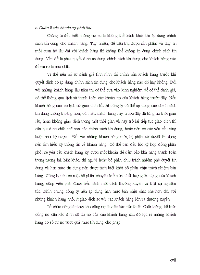 image for page Tìm hiểu hệ thống kiểm soát nội bộ chu trình bán hàng thu tiền tại công ty TNHH đầu tư phát triển Vân Long