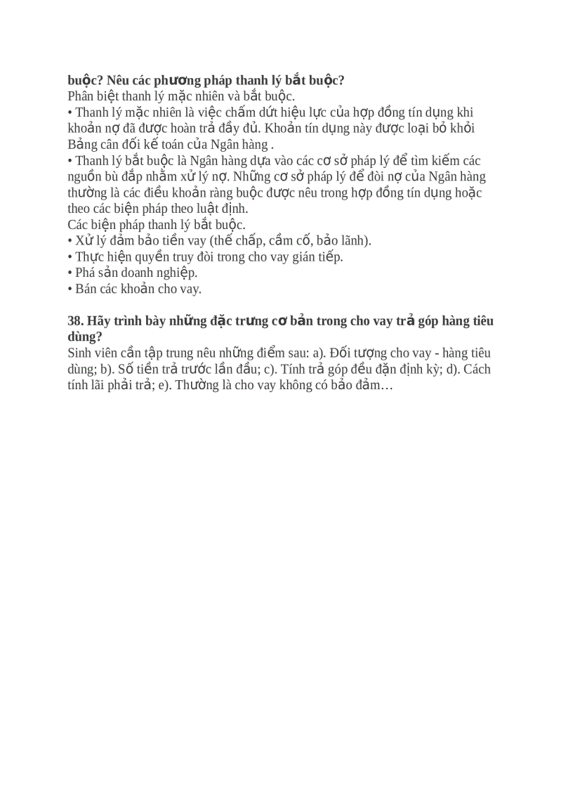 image for page Giải đáp một số câu hỏi về tín dụng