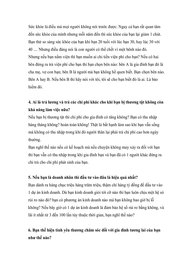 image for page Các khái niệm và nguyên tắc cơ bản trong bảo hiểm Tại sao bạn phải mua bảo hiểm