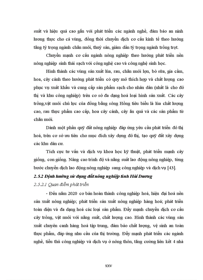 image for page Đánh giá hiện trạng và định hướng sử dụng đất nông nghiệp huyện cẩm giàng tỉnh hải dương