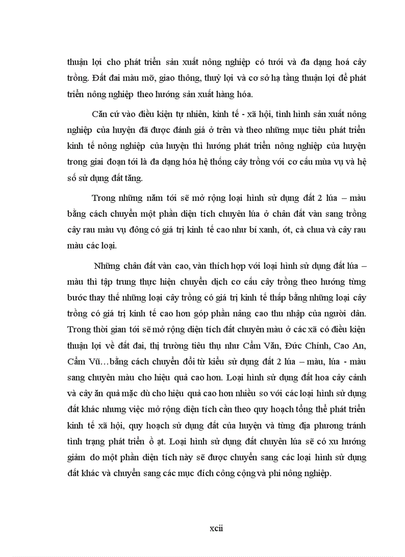 image for page Đánh giá hiện trạng và định hướng sử dụng đất nông nghiệp huyện cẩm giàng tỉnh hải dương