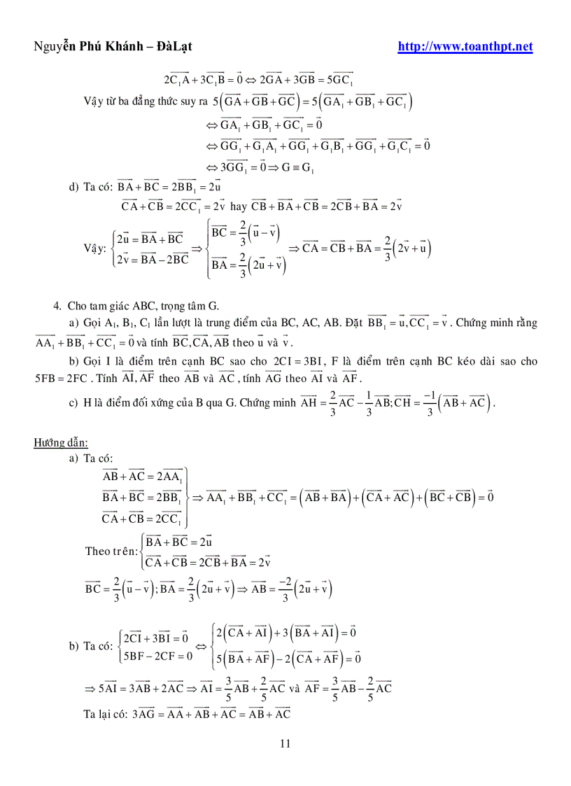image for page Bài giảng hình học lớp 10