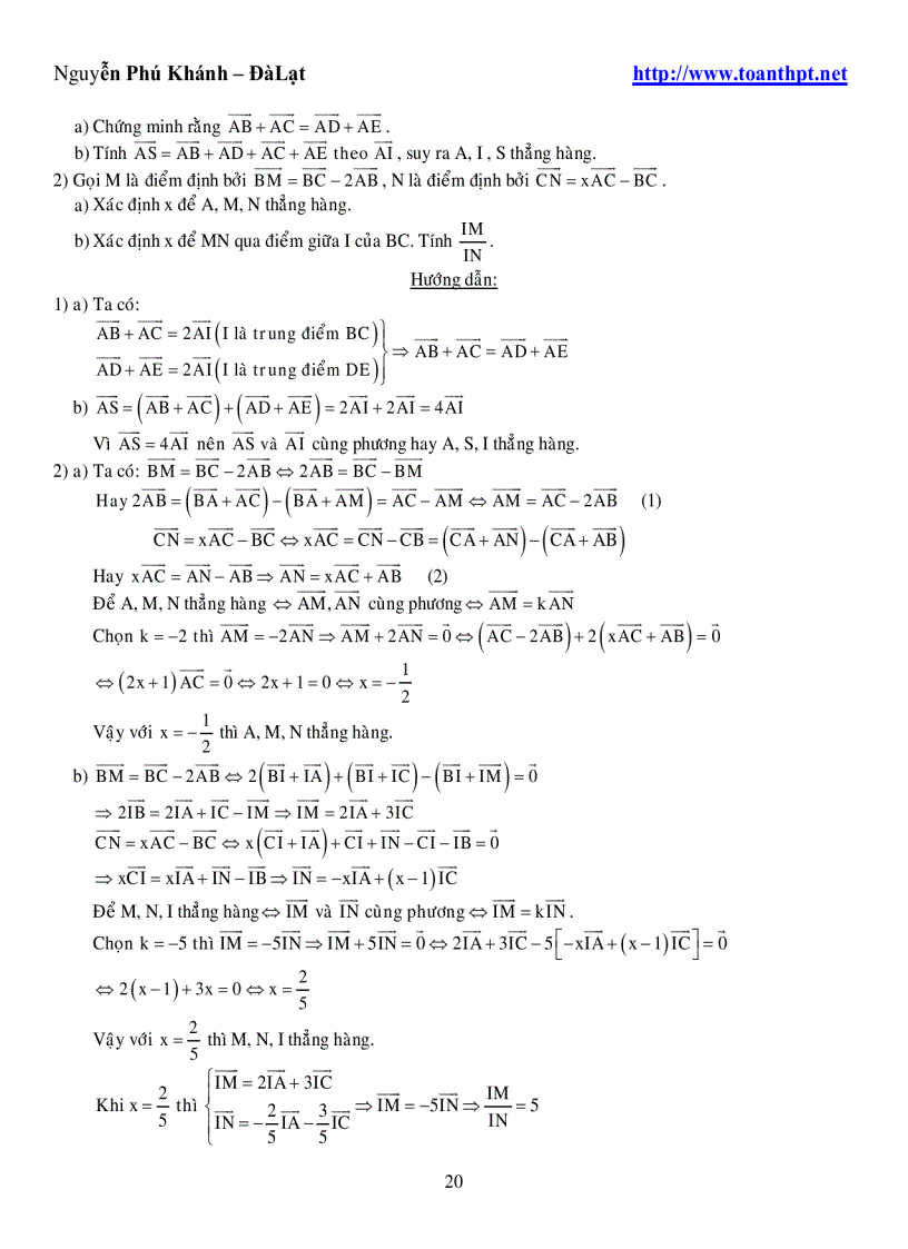 image for page Bài giảng hình học lớp 10