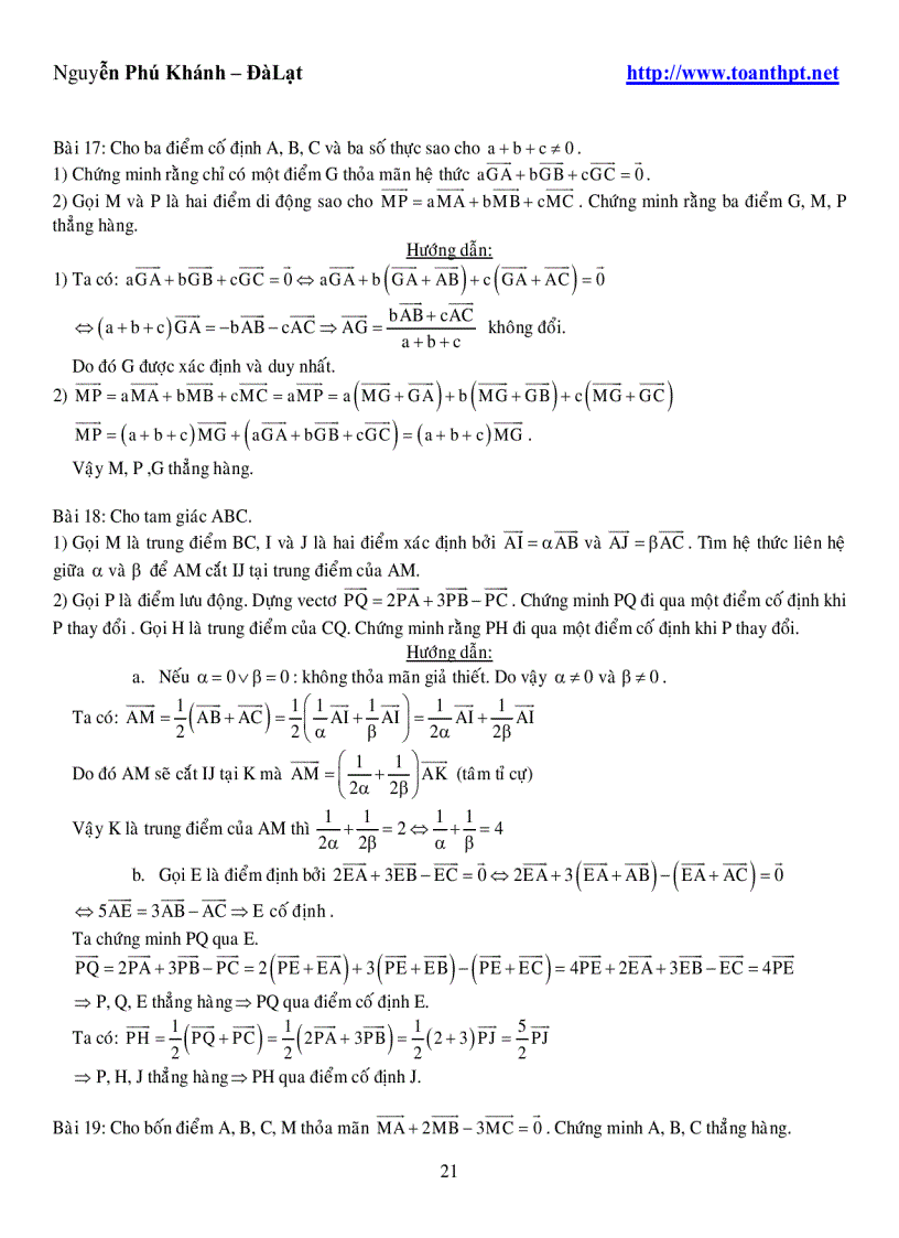 image for page Bài giảng hình học lớp 10