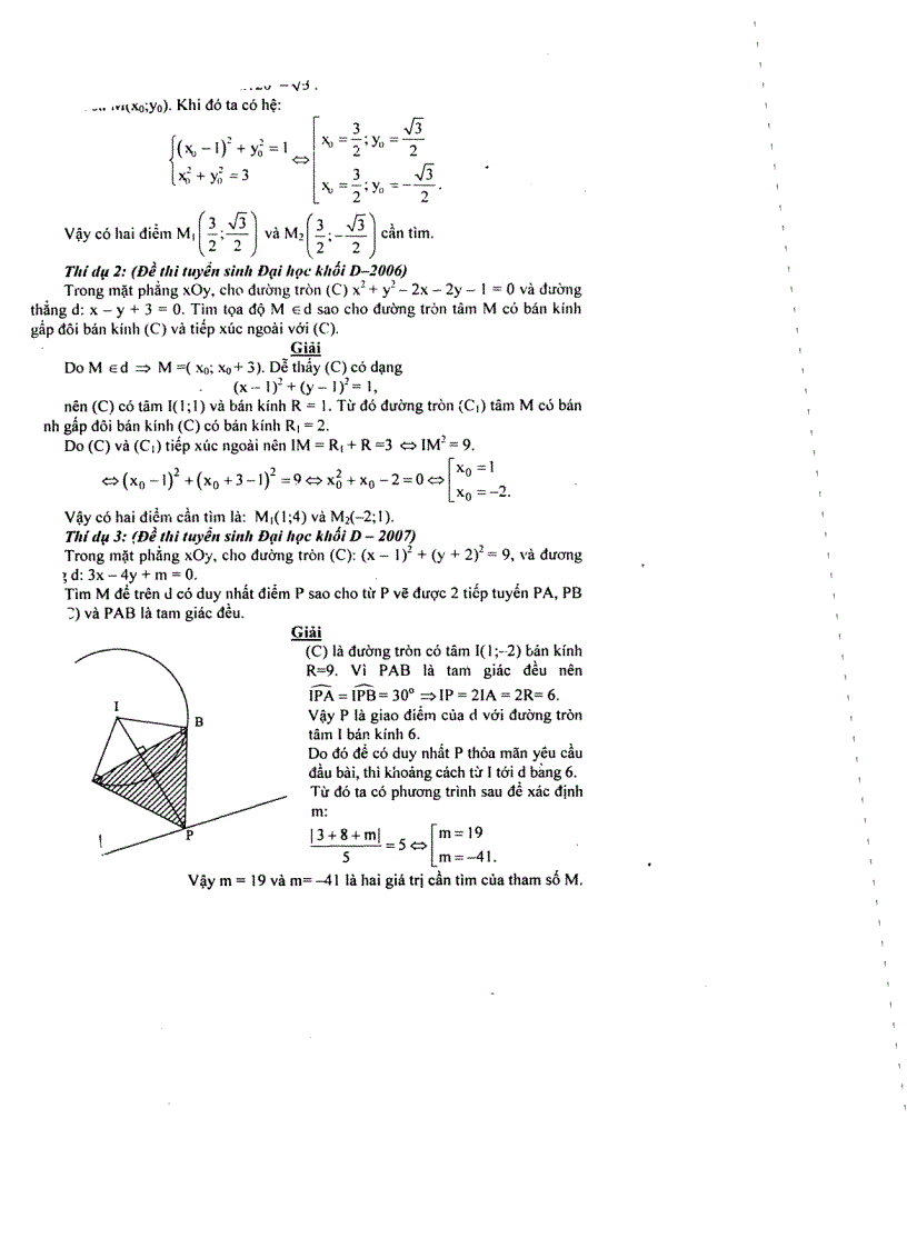 image for page Bài giảng về đường tròn ôn thi đại học