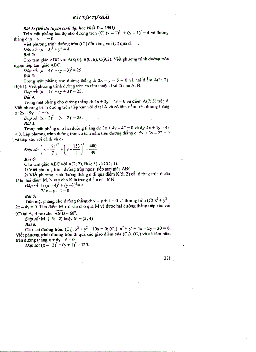 image for page Bài giảng về đường tròn ôn thi đại học